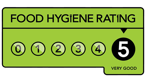 Tucked Away House - 5 Star Food Hygiene Rating